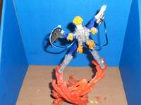 Post Apocalyptic War Human Torch (Fantastic Four) Custom Action Figure