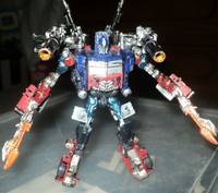 Optimus Prime Battle Damaged (Transformers - Movie) Custom Action Figure