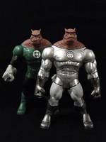 White Lantern Kilowog (DC Universe) Custom Action Figure