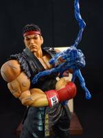 Evil Ryu (Play Arts Kai Regular Version) (Street Fighter) Custom Action Figure