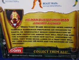 He-Man Buster Iron Man (Avengers Crossover Figure) (Masters of the Universe) Custom Action Figure