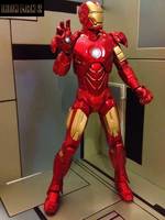 6" Movie Iron Man MK4 (Stealth Armour Repaint) (Iron Man) Custom Action Figure