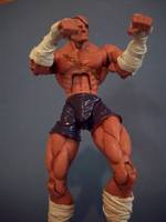 Sagat (Street Fighter) Custom Action Figure