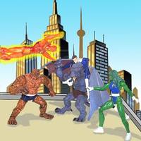 Dragon Man (Fantastic Four) Custom Action Figure