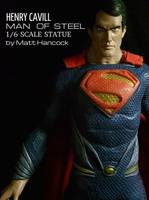 SUPERMAN: MAN of STEEL Henry Cavill (Superman) Custom Action Figure