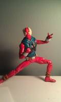 Scarlet Spiderman V2 (Marvel Legends) Custom Action Figure