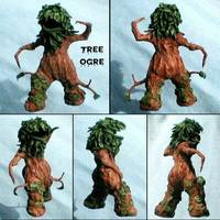 Tree Ogre (Fantasy) Custom Miniature / Figurine