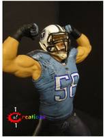 Tennessee Titans Ken Amato #58 (NFL) Custom Action Figure