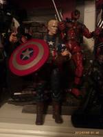 Steve Rogers/Captain America Unmasked (Marvel Legends) Custom Action Figure