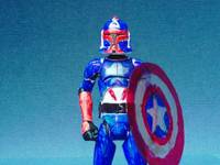 The Republic Army's Captain America (Star Wars) Custom Action Figure