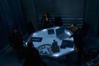 Nick Fury, Agent Maria Hill, Agent Phil Coulson W/ Shield Helicarrier Bridge Diorama (Avengers) Custom Diorama / Playset