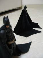 The Perfect Nolanverse Batcape!!!!!!!!!!!!!!!!!!!!!!!!!!! (Movie Masters) Custom Action Figure