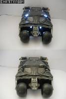 Nolan-Verse Dark Knight Saga Battle Damaged Tumbler Batmobile  with LED Lights (Batman - Dark Knight Rises) Custom Action Figure