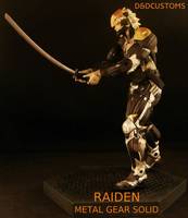 Raiden - 4 Guns of the Partriots (Metal Gear Solid) Custom Action Figure