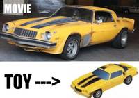 Movie Bumblebee Old CAMARO (Transformers - Movie) Custom Action Figure