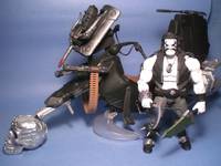 Lobo's Space Bike Motorcycle Hog (DC Universe) Custom Action Figure