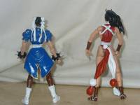 Mai Shiranui and Chun Li (Capcom vs. SNK) Custom Action Figure