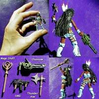 Human Female (Sa·Ga) Custom Miniature / Figurine