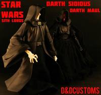 Sith Lord Darth Sidious Emperor 1.0 (Star Wars) Custom Action Figure