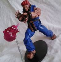 NECA Street Fighter Akuma (Street Fighter) Custom Action Figure