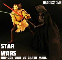 Darth Maul Sith Lord Deluxe Edition (Star Wars) Custom Action Figure