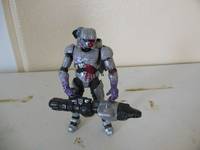 Battle Damaged Snow Spartan (Halo) Custom Action Figure