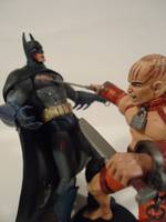 Batman Arkham Asylum Battle Damaged Custom Figure (Batman - Arkham City) Custom Action Figure