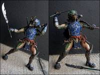 Samurai Predator with Armored Horse (Predator) Custom Action Figure