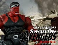 Special Ops Avengers Red Hulk (Marvel Legends) Custom Action Figure