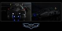 Dark Kniight Tumbler Batmobile (Batman - Movie Style) Custom Action Figure