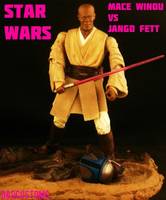 Jedi Knight Master MACE WINDU Elite Deluxe Edition (Star Wars) Custom Action Figure
