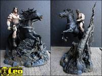 Conan with Horse (Conan) Custom Action Figure