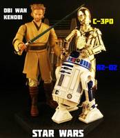 Jedi Knight Master Obi Wan Kenobi AOTC (Star Wars) Custom Action Figure