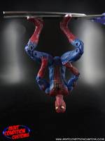 Amazing Spider-Man (Movie Accurate Repaint W/ Magnetic Feet) (Spider-Man - Movie) Custom Action Figure