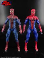 Amazing Spider-Man (Movie Accurate Repaint W/ Magnetic Feet) (Spider-Man - Movie) Custom Action Figure