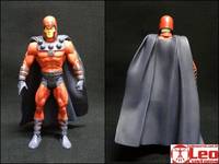 MAGNETO with Mini-Diorama of Metal Pieces Floating (Marvel Legends) Custom Diorama / Playset
