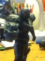 MP3 Dark Samus (Metroid) Custom Action Figure