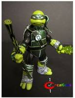 Teenage Mutant Lantern Turtle Donatello (Green Lantern) Custom Action Figure
