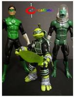 Teenage Mutant Lantern Turtle Donatello (Green Lantern) Custom Action Figure