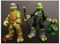 Teenage Mutant Lantern Turtle Donatello (Green Lantern) Custom Action Figure
