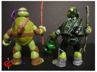 Teenage Mutant Lantern Turtle Donatello (Green Lantern) Custom Action Figure