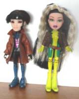 Lil' Bratz Rogue & Gambit (Marvel) Custom Action Figure