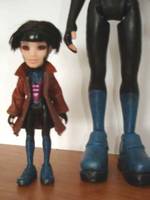 Lil' Bratz Rogue & Gambit (Marvel) Custom Action Figure