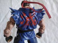 NECA Street Fighter Evil Ryu V3 (Street Fighter) Custom Action Figure