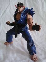 NECA Street Fighter Evil Ryu V3 (Street Fighter) Custom Action Figure