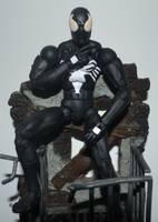 Black Spiderman (Spider-Man) Custom Action Figure