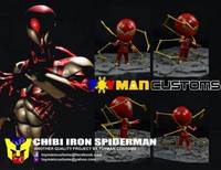 Iron Spiderman Chibi Version (Spider-Man) Custom Action Figure