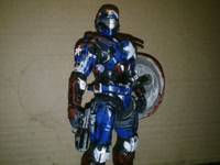 Captain America (Halo) Custom Action Figure