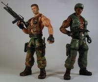 Agent Dillon (Predator) (Predator) Custom Action Figure