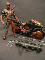 Movie Concept Armored Deadpool (Cyber DP) (Movie Masters) Custom Action Figure